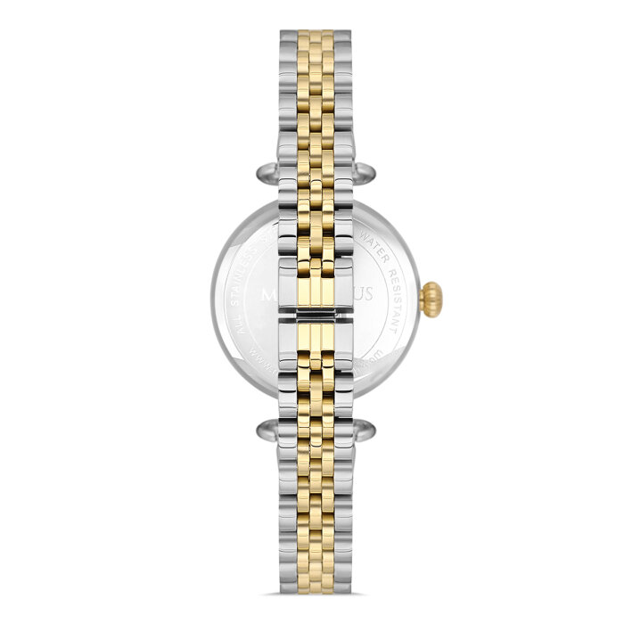 Yeşil Kadranlı Çelik-Gold Kadın Kol Saati - 2