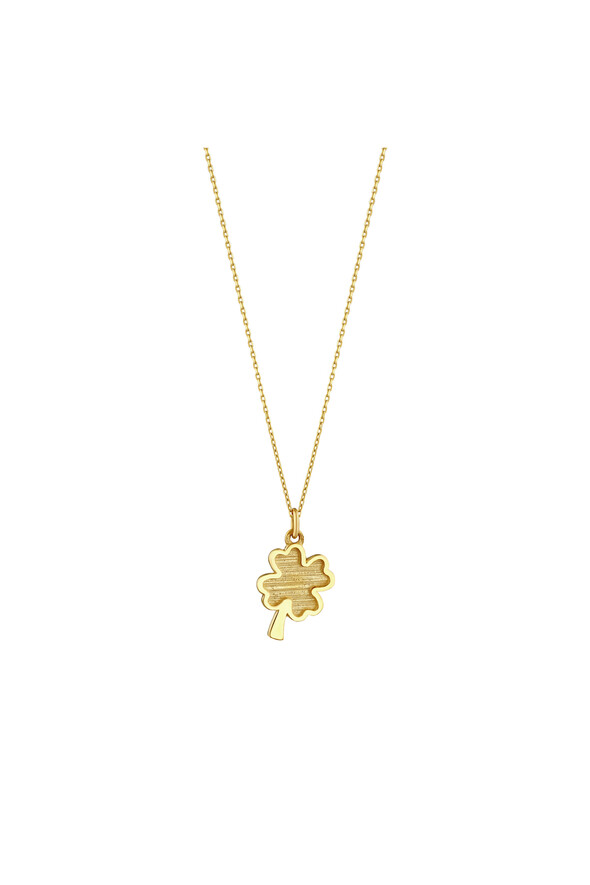 Yoncalı Altın Kolye - 