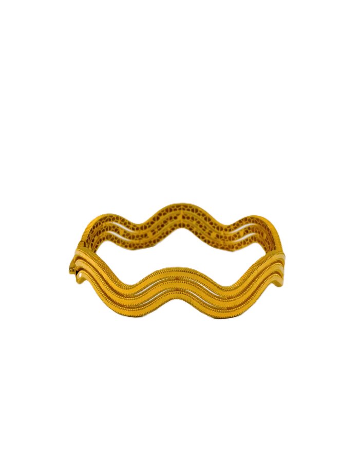 Zikzak Ajda Model Altın Kelepçe - 1